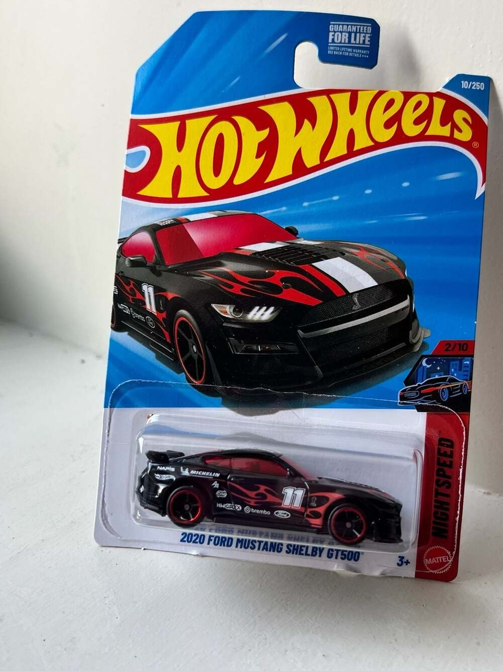 Hot Wheels 2020 Ford Mustang Shelby GT500 Nightspeed 2/10 Die-Cast Toy Car